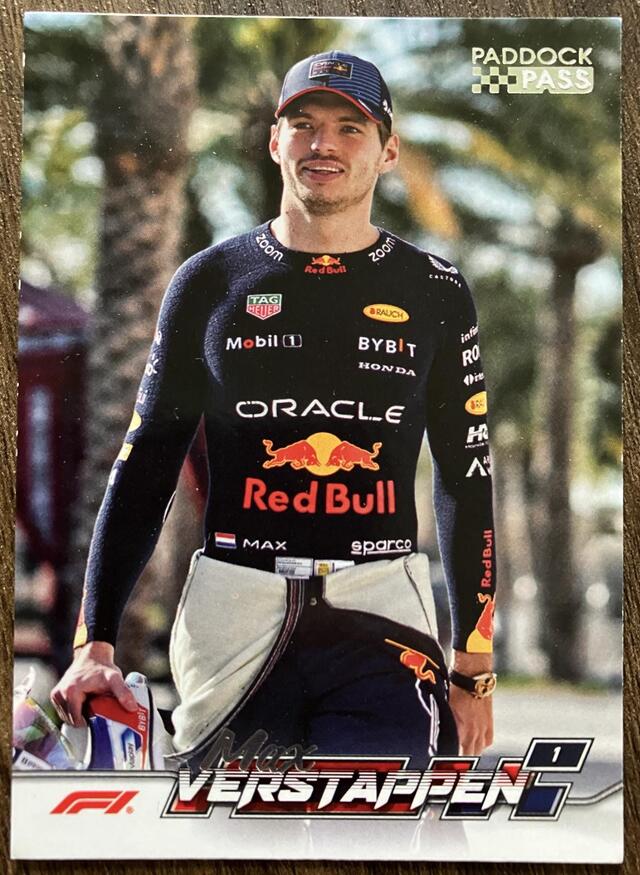 2024 Topps F1 Paddock Pass Max Verstappen #1