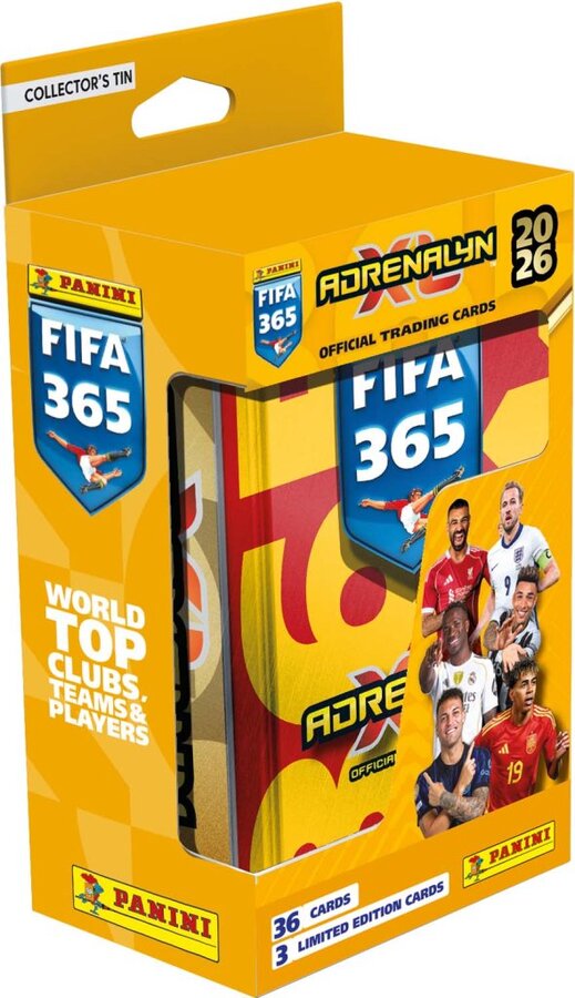 Panini FIFA 365 Adrenalyn XL 2026 Soccer - Classic Tin (8 pack)