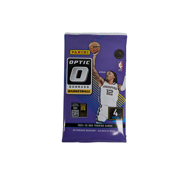2025 Panini NBA Donruss Optic Basketball 4-card pack