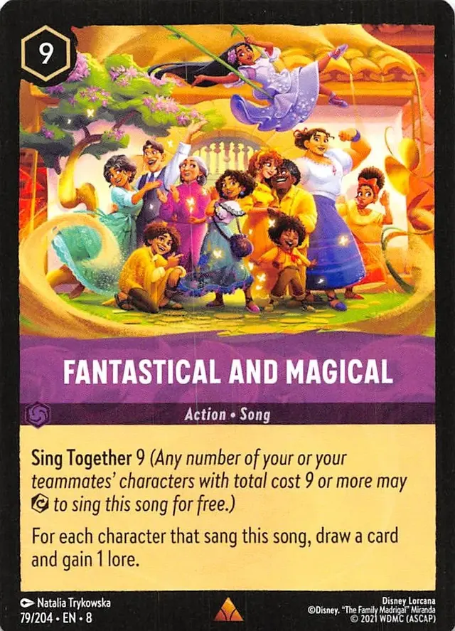 Disney Lorcana: Reign Of Jafar RARE Fantastical And Magical #79/204