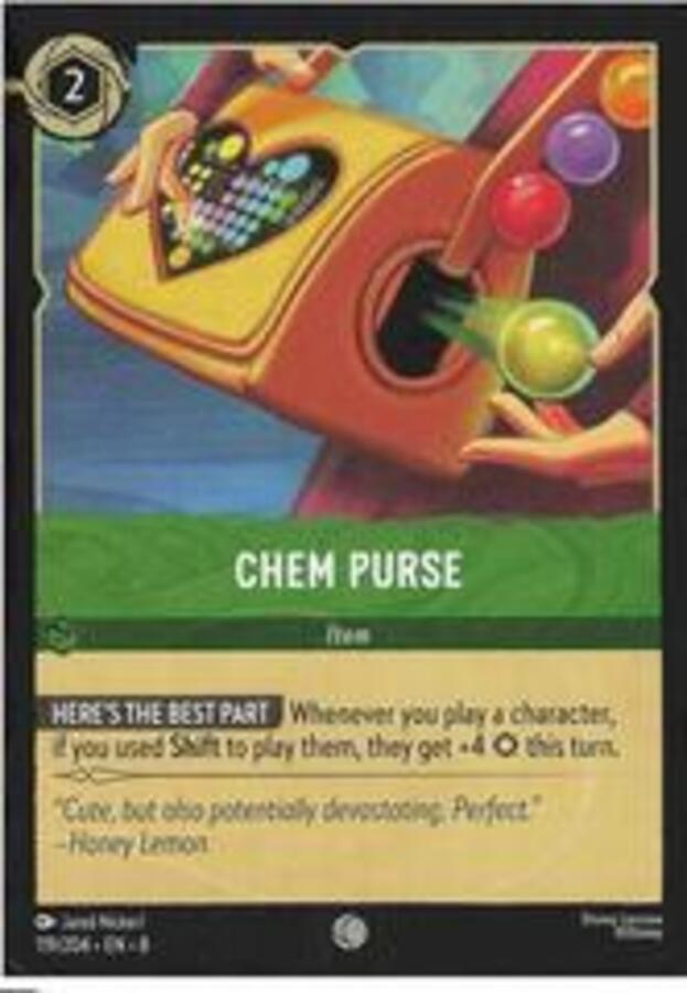 Disney Lorcana: Reign Of Jafar COMMON Chem Purse #119/204