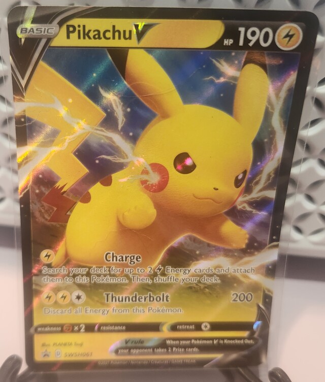 Pokemon TCG: Pikachu V SWSH061 Promo