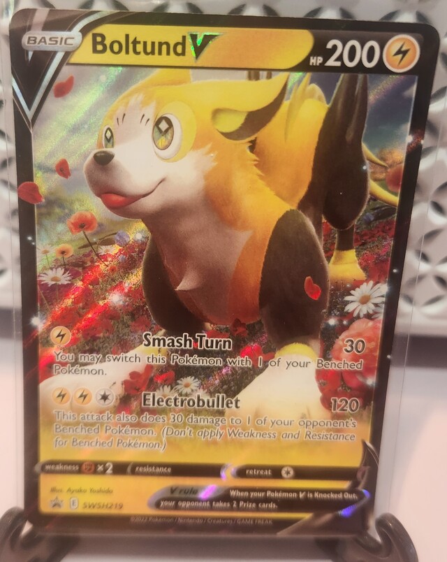 Pokemon TCG: Bolthund V SWSH219 Promo