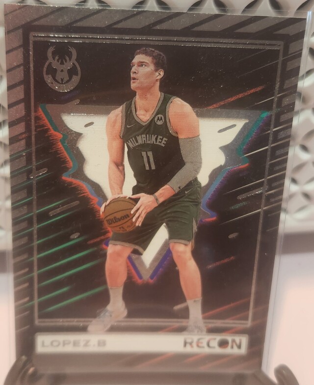 2023-24 Panini Recon #169 Brooke Lopez Milwaukee Bucks