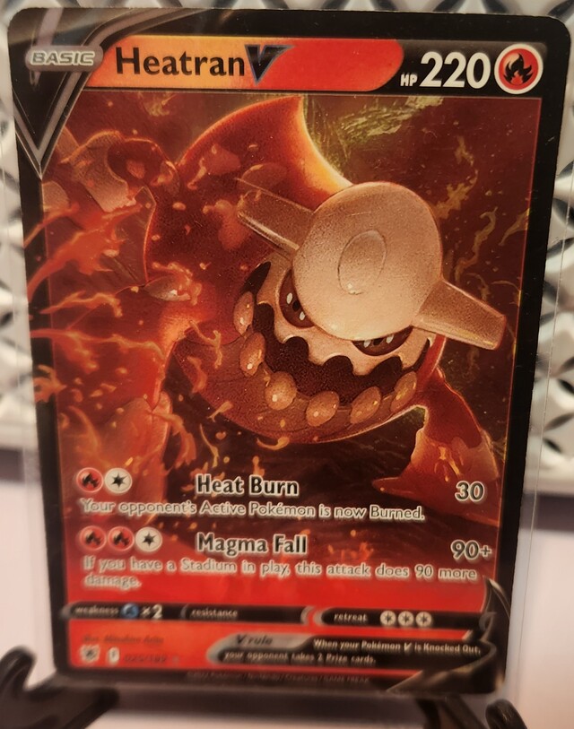 Pokemon TCG: Heatran V 025/189 Astral Radiance