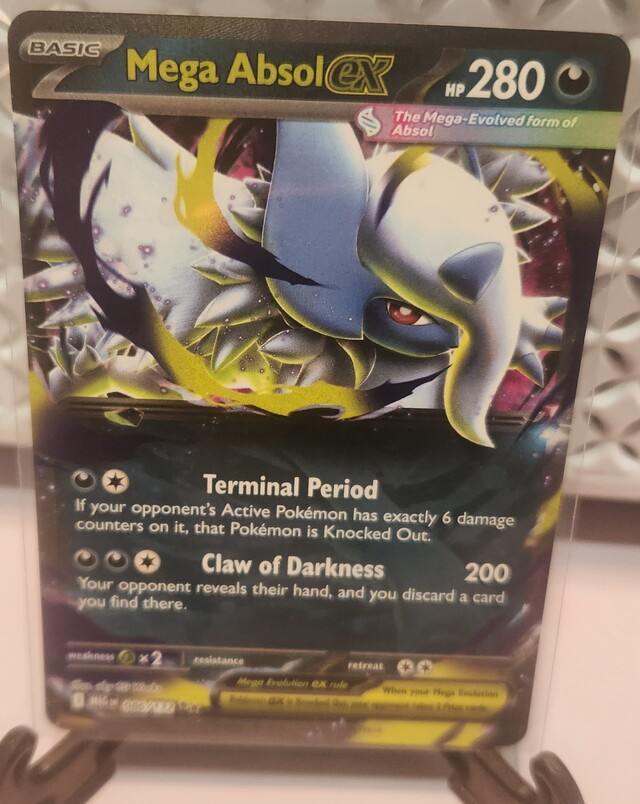 Pokemon TCG: Mega Absol ex 086/132 Mega Evolutions