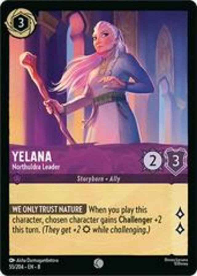 Disney Lorcana: Reign Of Jafar COMMON Yelana - Northuldra Leader #55/204
