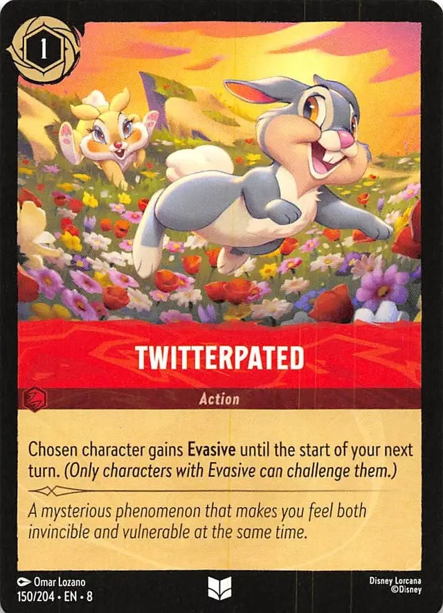 Disney Lorcana: Reign Of Jafar UNCOMMON Twitterpated #150/204