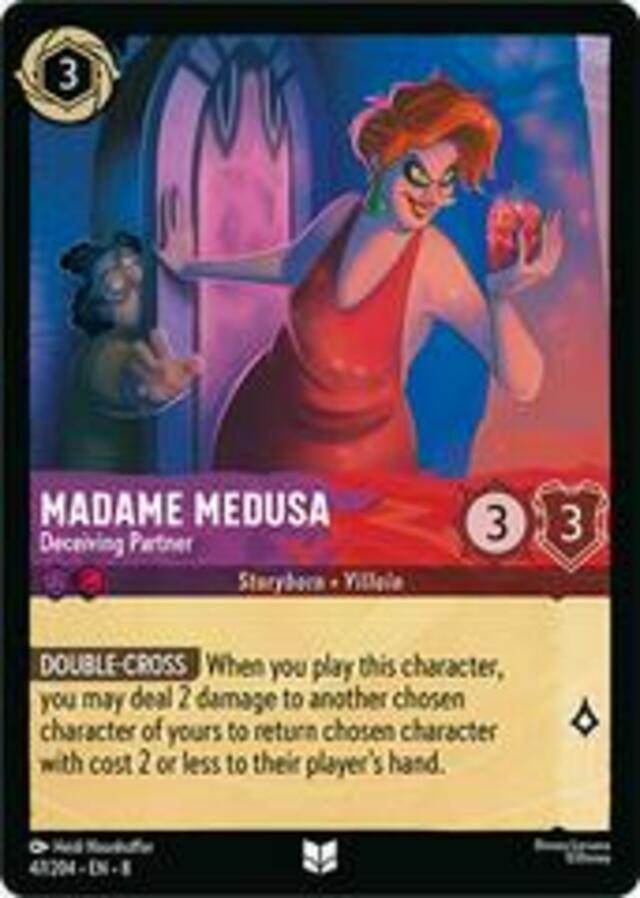 Disney Lorcana: Reign Of Jafar UNCOMMON Madame Medusa - Deceiving Partner #47/204