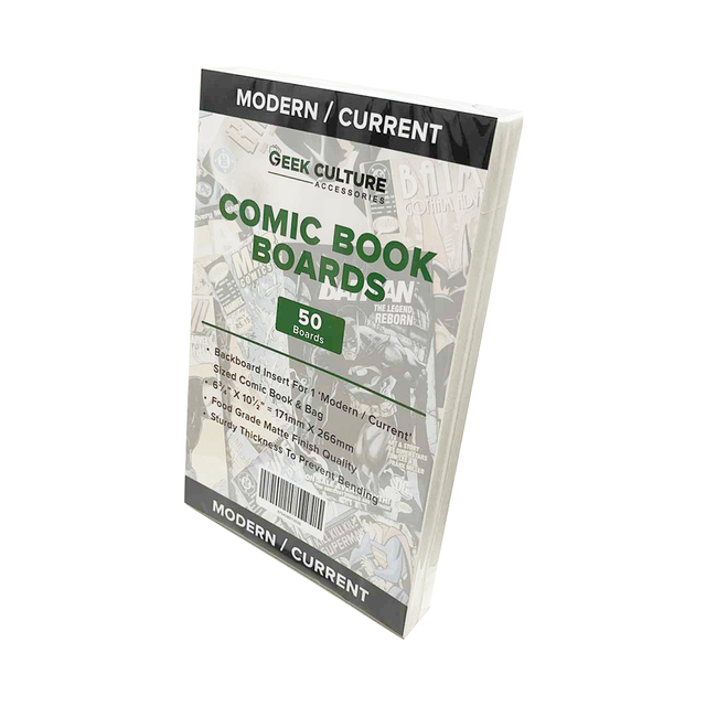Geek Culture - Backing Board Modern/Current (50ct)