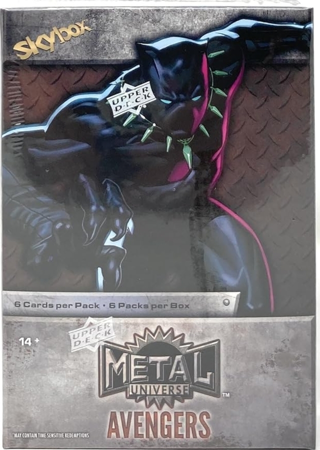 Upper Deck 2024 Skybox Metal Universe Marvel Avengers Blaster Box