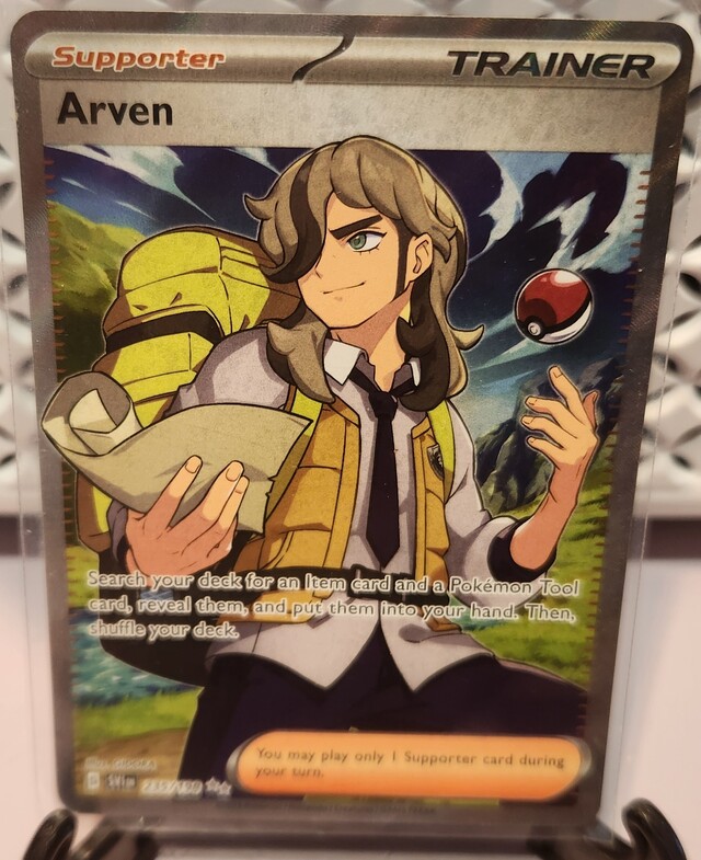 Pokemon TCG: Arven Trainer 235/198 Scarlet & Violet