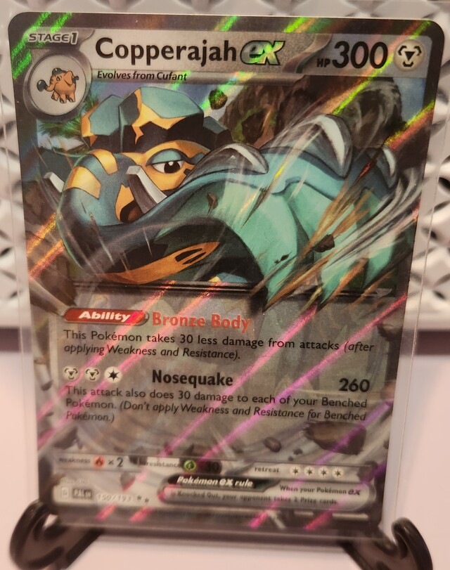 Pokemon TCG: Copperajah Ex 150/193 Paldea Evolved