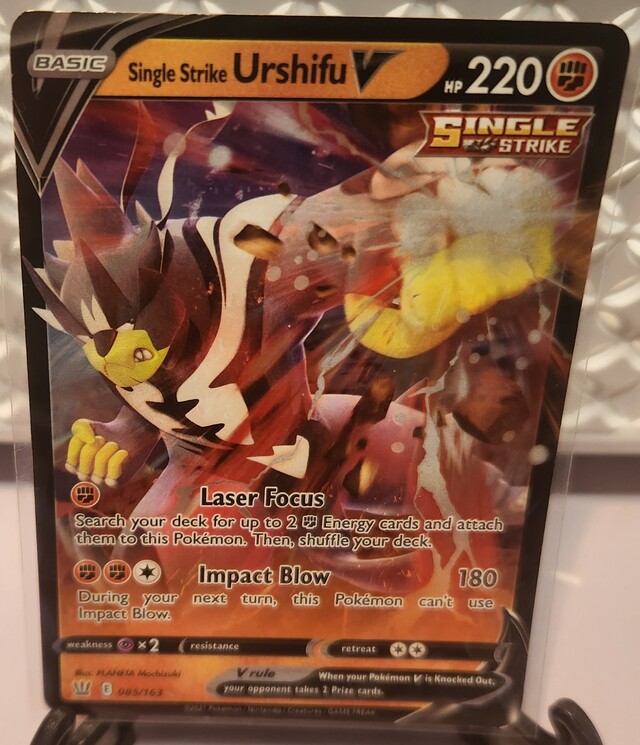 Pokemon TCG: Single Strike Urshifu V 085/163 Battle Styles