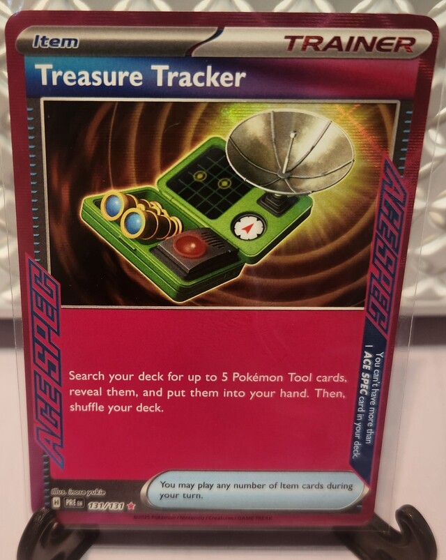 Pokemon TCG: Treasure Tracker Trainer 131/131 Prismatic Evolutions