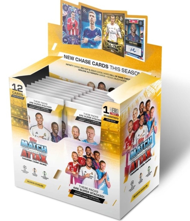 Topps UEFA Match Attax 2025/2026 Edition Trading Card Booster Pack