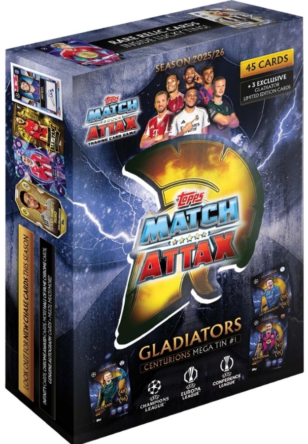 Topps UCC Match Attax 2025/2026 Edition Mega Tin #1 Centurions