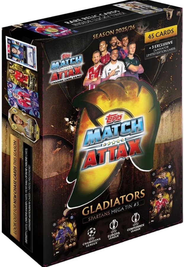 Topps UCC Match Attax 2025/2026 Edition Mega Tin #3 Spartans