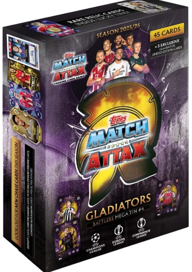 Topps UCC Match Attax 2025/2026 Edition Mega Tin #4 Battlers