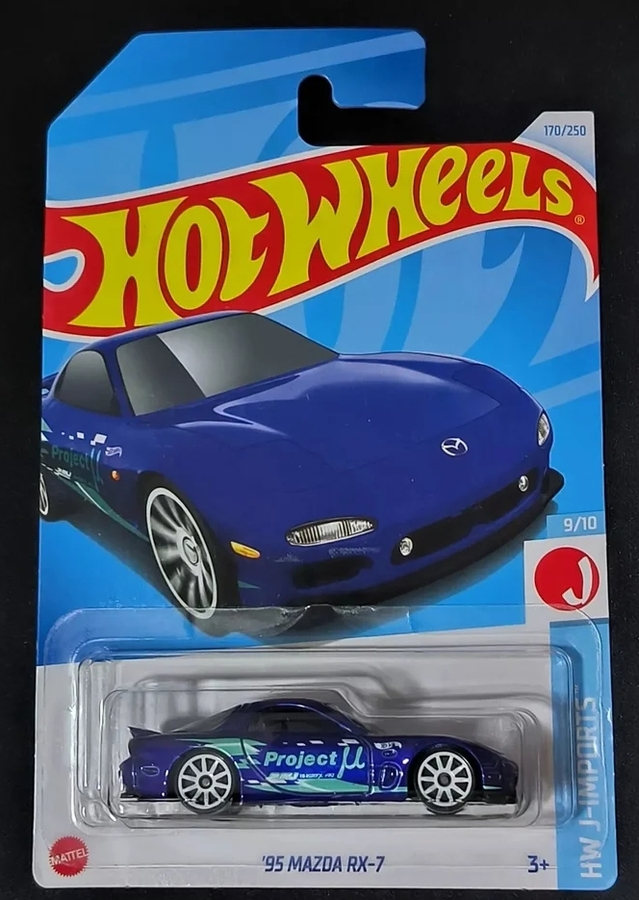 Hot Wheels J-Imports '95 Mazda RX-7 Project μ (LC)
