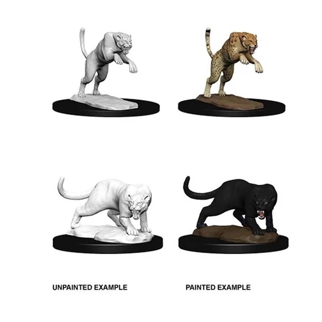 D&D Nolzur’s Marvelous Miniatures - Panther & Leopard