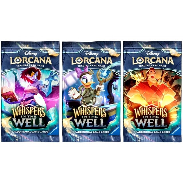 Disney Lorcana TCG: Whispers In The Well Booster Packs