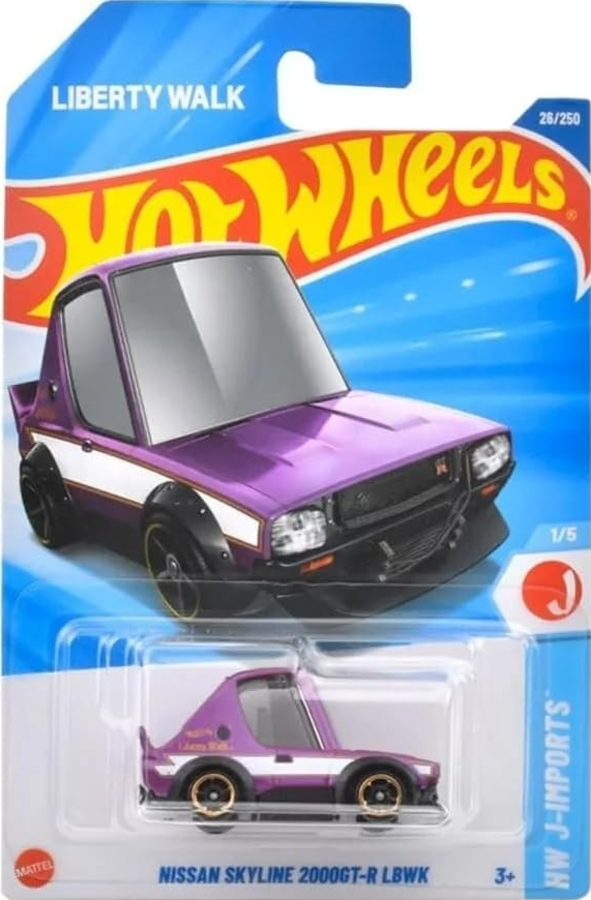 Hot Wheels J-Imports Nissan Skyline 2000GT-R LBWK
