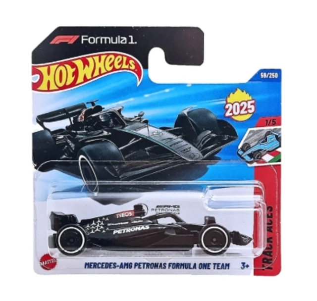 Hot Wheels Track Aces f1 Mercedes-AMG Petronas Team SC