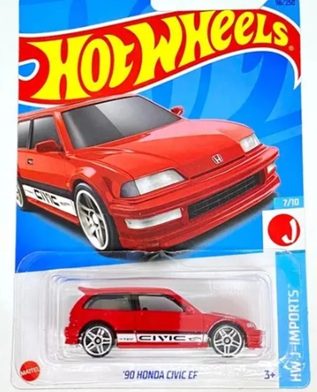 Hot Wheels J-Imports '90 Honda Civic EF LC