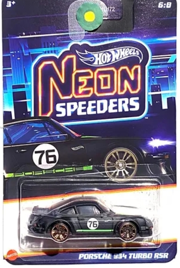 Hot Wheels Neon Speeders Porsche 934 Turbo RSR