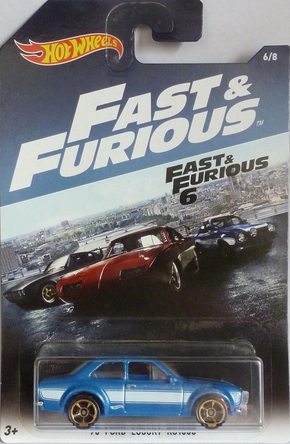 Hotwheels Fast and Furious 6 '70 Ford Escort RS1600