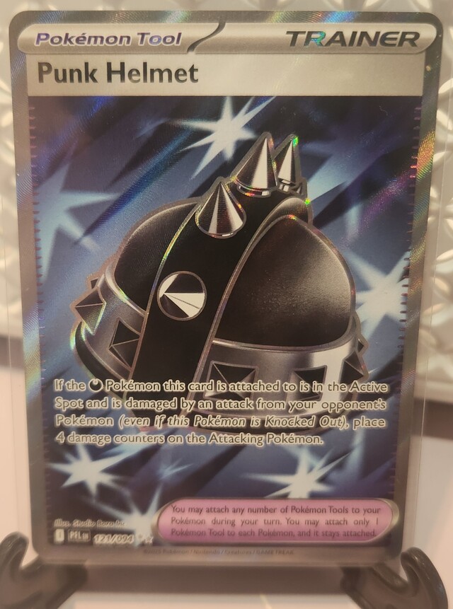 Pokemon TCG: Punk Helmet 121/094 Mega Phantasmal Flames