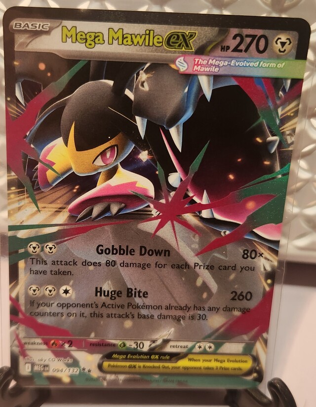 Pokemon TCG: Mega Mawile Ex 094/132 Mega Evolution