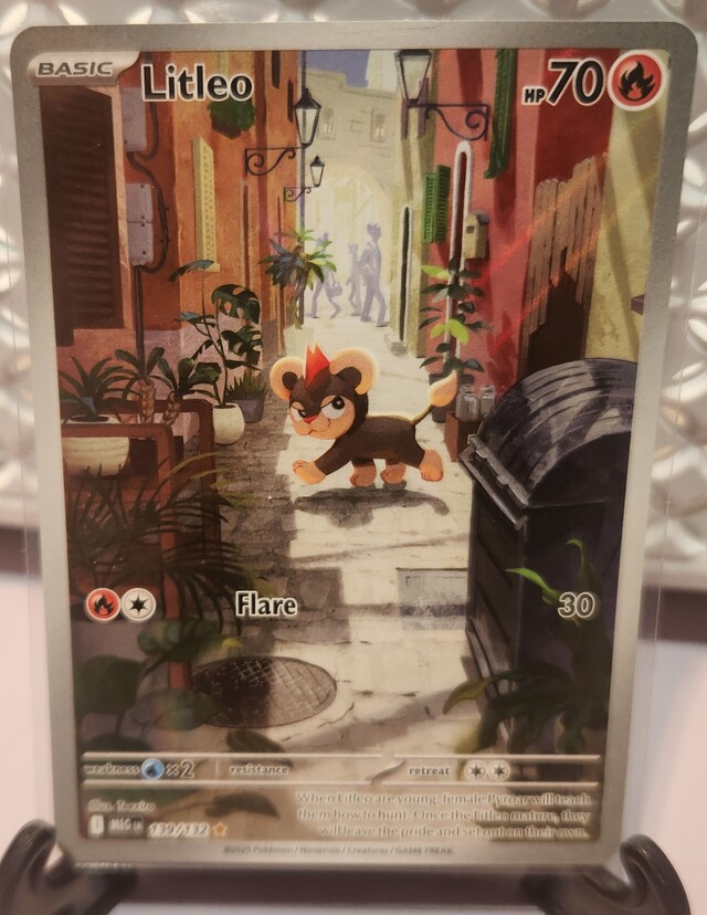 Pokemon TCG: Litleo 138/132 Mega Evolution