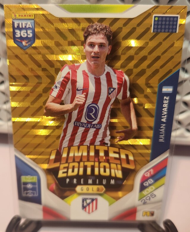 Panini 365 Adrenalyn XL 2026 Limited Edition Premium Gold Julian Alvarez