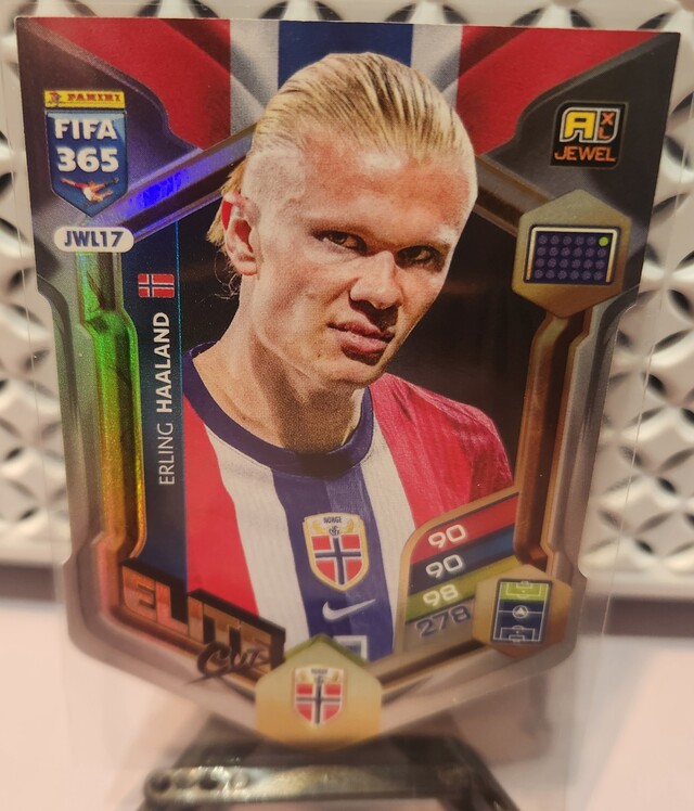 2026 Panini Adrenalyn XL Fifa 365 Erling Haaland Elite Cut #JWL17 Norway