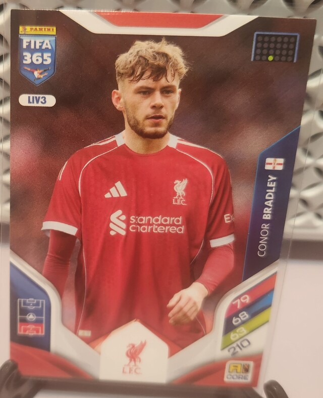 Panini Adrenalyn XL FIFA 365 2026 LIV3 Conor Bradley