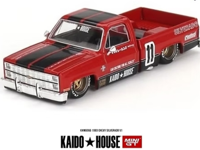 Kaido House 066 Chevrolet Silverado 1983 Kaido V1 - Red