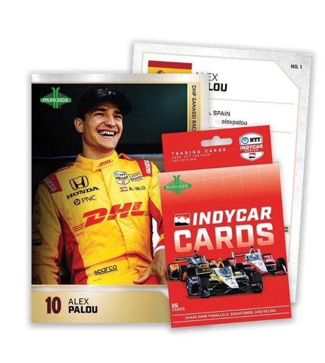 2025 Parkside Indycar Trading Card Hanger Box