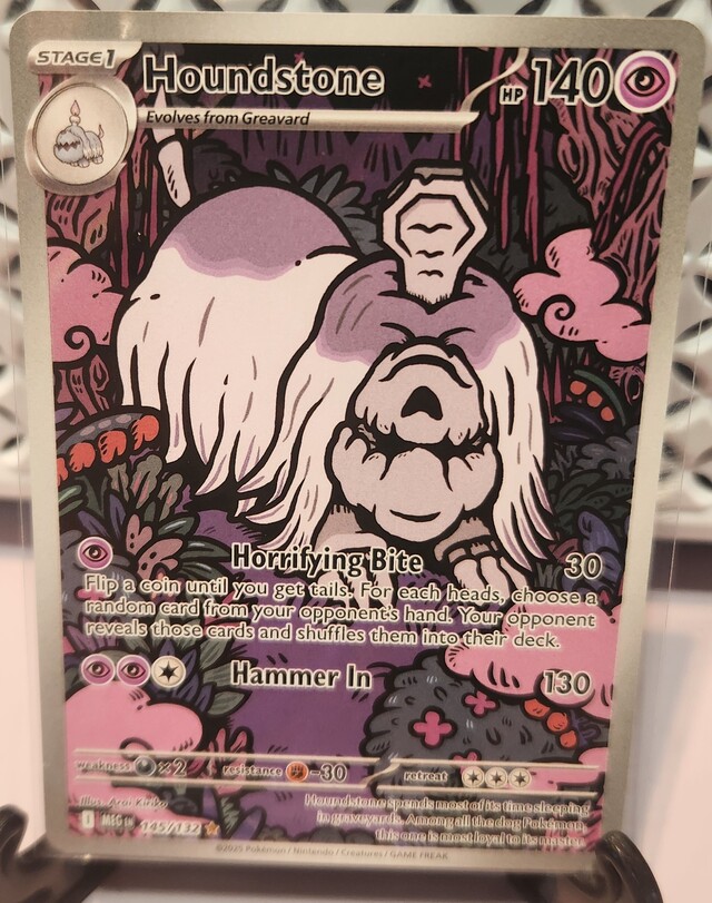 Pokemon TCG: Houndstone 145/132 Mega Evolution