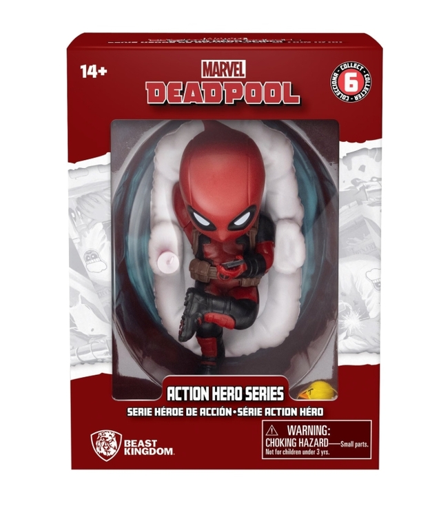 YuMe Hero Box Deadpool - Action Hero Series #6