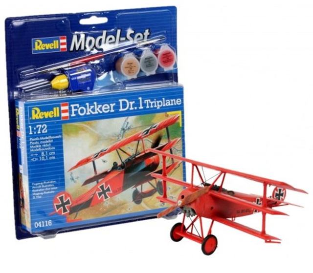 Revell Fokker DR.1 Triplane Kitset - 1/72 Model Set