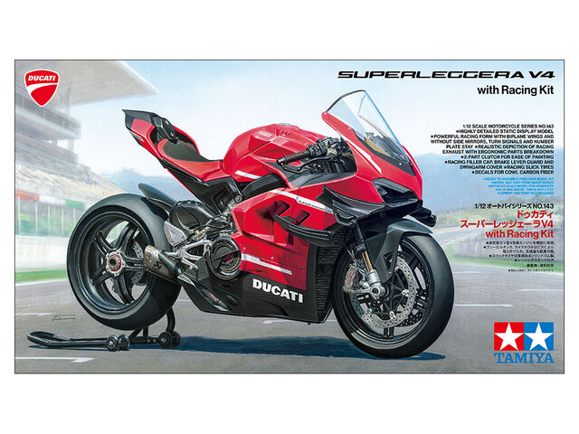 Ducati Superleggera V4 with Racing Kit 1/12 Kitset Tamiya