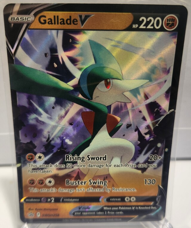 Pokemon TCG: Gallade V SWSH258 Pokemon Promo