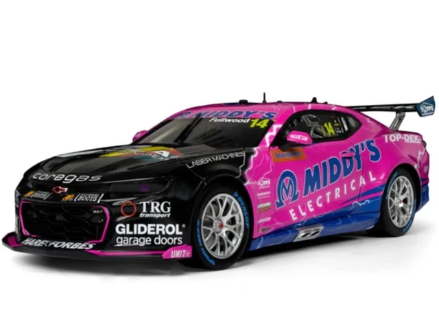 Chevrolet Camaro BJR #14 Bryce Fullwood / Dean Fiore - 2023 Bathurst 1000 - 1:43 Scale Diecast Model Car