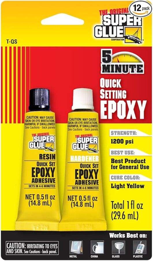 Super Glue - Quick Setting Epoxy - 1oz 29.6mL