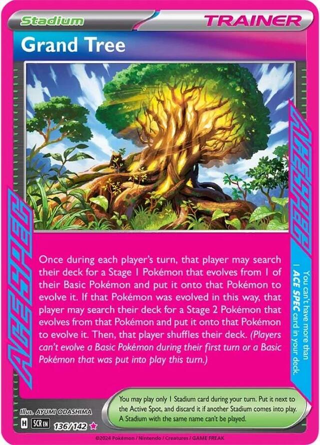 Pokemon TCG: Grand Tree #136 Pokemon Stellar Crown