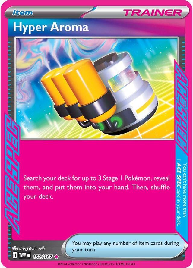 Pokemon TCG: Hyper Aroma #152 Pokemon Twilight Masquerade