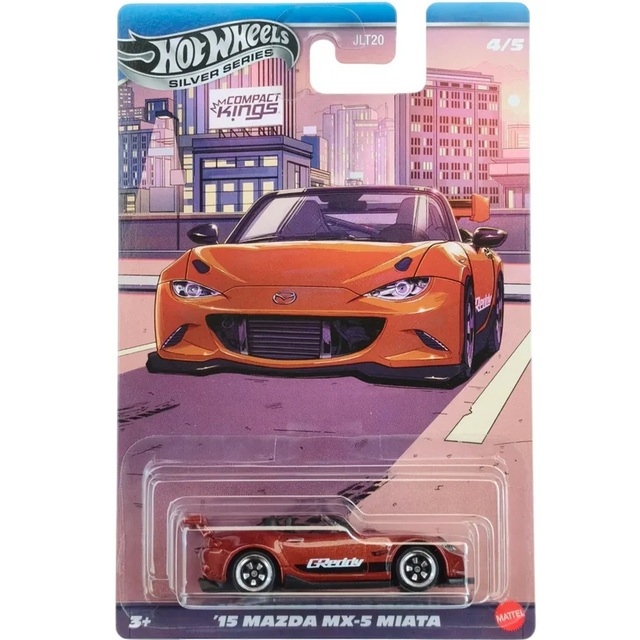 Hot Wheels Silver Series Compact Kings - '15 Mazda MX-5 Miata