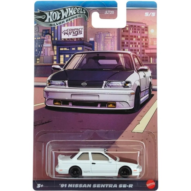 Hot Wheels Silver Series Compact Kings - '91 Nissan Sentra SE-R
